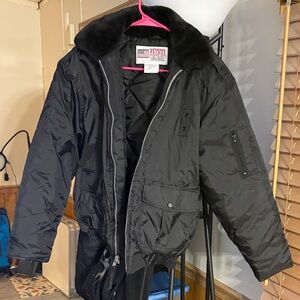 Black Bomber Jacket
